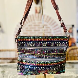 Sakroots Shoulder Bag/ Crossbody Purse Multi colors